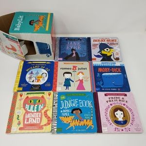 BabyLit Classic Literature Board Books Boxed Set Great Condition